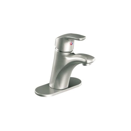 Moen Brushed Nickel One-Handle Bathroom Faucet CA42717BN